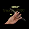 Crystal Glass Pyrex Catheter Sounds Urethrale vergroting Enhancer Dilator Penis PLOKKS SLOKS Device Sex Toys kleine grote 8 stks compl3852801