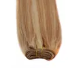 ELIBESS Cheveux - # P27 / 613 Vague Droite 14 à 24 Pouces 120g Par Pièce Machine Remy Faisceaux de Cheveux