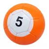 5 bola de futebol inflável snook 16 peças bola de bilhar snooker futebol jogo ao ar livre kick billiards4176072