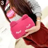 Gros-Portable Cartoon Cat Coin Storage Case Voyage Maquillage Flanelle Pochette Cosmétique Sac 2UHH