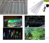 Christmas light 8pcs/set Snowfall Tube 30cm Meteor Rain Led Tube Light +Power Adapter Xmas tree decoration light