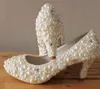 Abbina la tua festa di anniversario serale Vestito Scarpe eleganti Incredibili scarpe da sposa da sposa Punta arrotondata con strass per il ballo di fine anno della donna