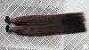 estensioni dei capelli umani di Remy 1g / s 100g / pacchetto remy indiane dei capelli piatto punta della cheratina italiano 16 "-26" marrone di trasporto del DHL 4 # medie