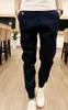 Recém-chegados Hip Hop Long Homens Men Joggers Skinny Harem Pants Soft Casual Sportwear