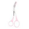 Eyebrow Trimmer Eyelash Thunning Shears Comb Eyelash Clips Scissors som formar Eyebrow Cosmetic Tool Pink7183311