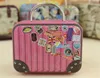 20pcs Retro Suitcase Candy Box Sweet Love Wedding Party Gift Jewelry Tin plate Boxes Mix 6 Style New