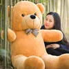 Life size teddy bear plush toys 180cm giant soft stuffed animals baby dolls big peluches peluches Gift christmas2962025