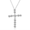 Cross Styles Naszyjniki Romantyczne 925 Czysty srebrny podarunek torebki Bezpłatna moda nowa biżuteria Brincos de Prata