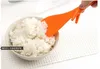 DHL Livraison gratuite Poignée en plastique mignonne Cuillère à écureuil Cuillère à riz antiadhésive verticale Pelle à riz créative