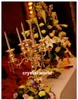 Beau bougeoir en cristal/centres de mariage en cristal acrylique/chandeliers de Table pour la décoration de mariages
