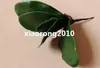 Real Touch Orchid Leaf Plant 10Pcs Artificial Butterfly Greenery Plants 5 Leaves for Wedding Flower Floral Accessories