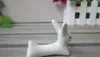 Wholesale-10pcs /ロットかわいいセラミックウェアウサギの箸スタンドレスト箸ホルダーラック磁器スプーンフォークホルダー新しい送料無料