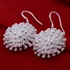 Boucles d'oreilles Fireworks plaquées en argent sterling flambant neuves DFMSE114, boucles d'oreilles pendantes en argent 925 pour femmes 10 paires beaucoup