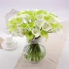 Calla Lily för bröllop bukett blomma doft mjuk plast blommor dekorativa blommor calla real touch gratis frakt hp011