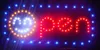 10 * 19 inch geanimeerde Motion LED Bedrijf Glimlachende Smiling Face Open Sign on Off Switch Light Neon