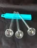 ÜCRETSİZ Nakliye Toptancılar Yeni Bulous Düz Cam Pot, Cam Nargile / Cam Bong Parçaları, Uzunluk 13 cm, Güvenlik Kullanımı