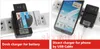 Uniwersalny ekran LCD USB AC Telefon Bateria LI-Ion Home Dock Dock Travel Carger Samsung Galaxy S4 S5 S6 Edge Uwaga 3 4 Nokia Telefon komórkowy