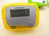 Podómetro de LCD de bolsillo Mini podómetro de función simple Contador de pasos Contador de uso de salud Correr Correr