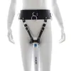 ACSXDF女性オナニーアダルト製品ボンデージ調節可能なパンツ膣振動マジックワンドマッサージアンダーウェアセックスおもちゃ