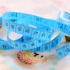 Wholesale-4 X Random Color !!! Body Measuring Ruler Sewing Cloth Tailor Tape Measures Soft Flat 60" 150cm