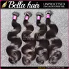 BellaHair®8a8~30インチブラジルの髪の緯度の高品位の人間の髪の毛の伸び自然色の体波