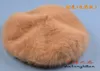 Partihandel-Koreansk mode Vinter Varm Kvinnor Cap Rabbit Fur Hat Pure Angora Beret Cap Tide of Street Warmth Hat