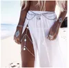 summer new arrival silver plated women's coin tassel leg chain jewelry body chain sexy beach