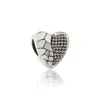 Liga charme cordão coração por dia para lembrar moda mulheres jóias estilo europeu para bracelete diy pulseira panza001-5