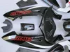 スズキGSXR600用高品質フェアリングキットGSXR750 1996-2000 GSX-R600 / 750 96 97 98 99 00ホワイトブラックプラスチックフェアリングセットGB29