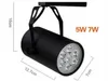 Ny ankomst LED -spårstångsbelysning 5W7W Black White Shell LED -projektion Takljus LED Spotlight Wall Lamp 20pcslot1621019