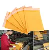 110*130mm bubbla mailers vadderade kuvert Förpackning av fraktpåsar Kraft Bubble Mailing kuvertväskor G1168