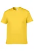 Unisex teamwear plain tee korta ärmar t-shirt män kvinnor barn casual plus size sommar solid bomull runda nacke tee-skjortor kort ärm multicolor hel 274