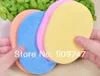 10pcs/lot,Magic Face Cleaning Wash Pad Puff Seaweed Cosmetic Puff Cleansing facial flutter wash face sponge makeup tools