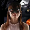 Lace Halloween Masks Lovely Party Venetian Masquerade Decorations Half Face Lily Woman Lady Sexy Mardi Gras Masks For Christmas Gift Disco