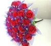 36 heads derrick rose Bridal Wedding Bouquets Artificial Flowers Silk Rosefloyd rose body red rose bouquets free shipping SF0201