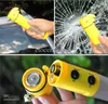 150pcs/lot 4 in 1 Multi functional Auto Emergency Hammer LED Flashlight for Auto-used,safty hammer