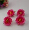 2016 Rosa flores pequeñas simulación té rosa muñeca ramillete flores flor de seda corona nupcial haciendo HJIA031