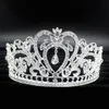 Bling Gold Silber Kristalle Hochzeitskronen 2019 Brautdiamantschmuck Strass Stirnband Haarkrone Zubehör Party Prom Tiara Günstig