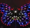 Outdoor lamp lights chandeliers wedding clothing store window decoration supplies 50 cm big butterfly bowknot activities