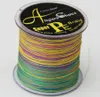 Super silny Premium Japoński Multifilament PE Linia połowowa 500m 10-100LB 4 Nici Linie rybackie Braid Mlti Color