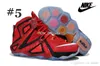 Обувь Nike Леброн 12 Elite баскетболу среди мужчин Черное золото красный синий кроссовки ретро Кроссовки мужские Спортивная обувь 40-46