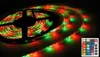 Wasserdichtes IP65 LED -Band 5m SMD 2835 RGB Strip Light 12V 300LEDS -Bänder Ruban 24W mit 24 Tasten Fernbedienung 2A Netzteil 9202156