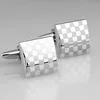 2016 Moda Design Mężczyźni Koszula Spinki French Cufflinks Biznes Prezent Laser Cuff Link Fasher Day Gift Cufflinks W145