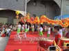 마스코트 의상 중국어 번체 문화 드래곤 12.7m 아이 크기 황금 도금 댄스 민속 축제 축하 봄 날