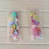 200 PC / Lot Blandad plastnål Stickning Crotchet Sy tillbehör Låsande stygnmarkörer Hållare 22mmx10mm (7/8 "x3 / 8")