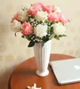 Gratis verzending 53cm gypsophila baby's adem kunstmatige PU bloem plant thuis bruiloft decoratie decoratieve bloemen bruidsboeket decorat
