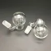 10mm 14mm 18mm Ash Catcher Bowl med Bubbler och Calabash Female Man Ash Catchers Perc 14,4mm 18,8 mm Recycler Glass Bong