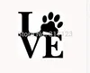 Love Paw Sticker Vinyl Car Window Decal Cute Animal Pet Dog Cat Wall Art6898658