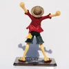 En bit Luffy 2 år senare VERSON PVC Action Figur 16cm 3PCS PVC Action Figur Japanska figurer Anime 5154267