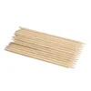 100pcs/pack Nail Art Orange Wood Stick Cuticle Pusher Remover for Manicures beauty tools